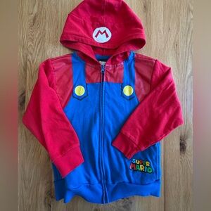 Nintendo Super Mario Kids Zip down Hoody
